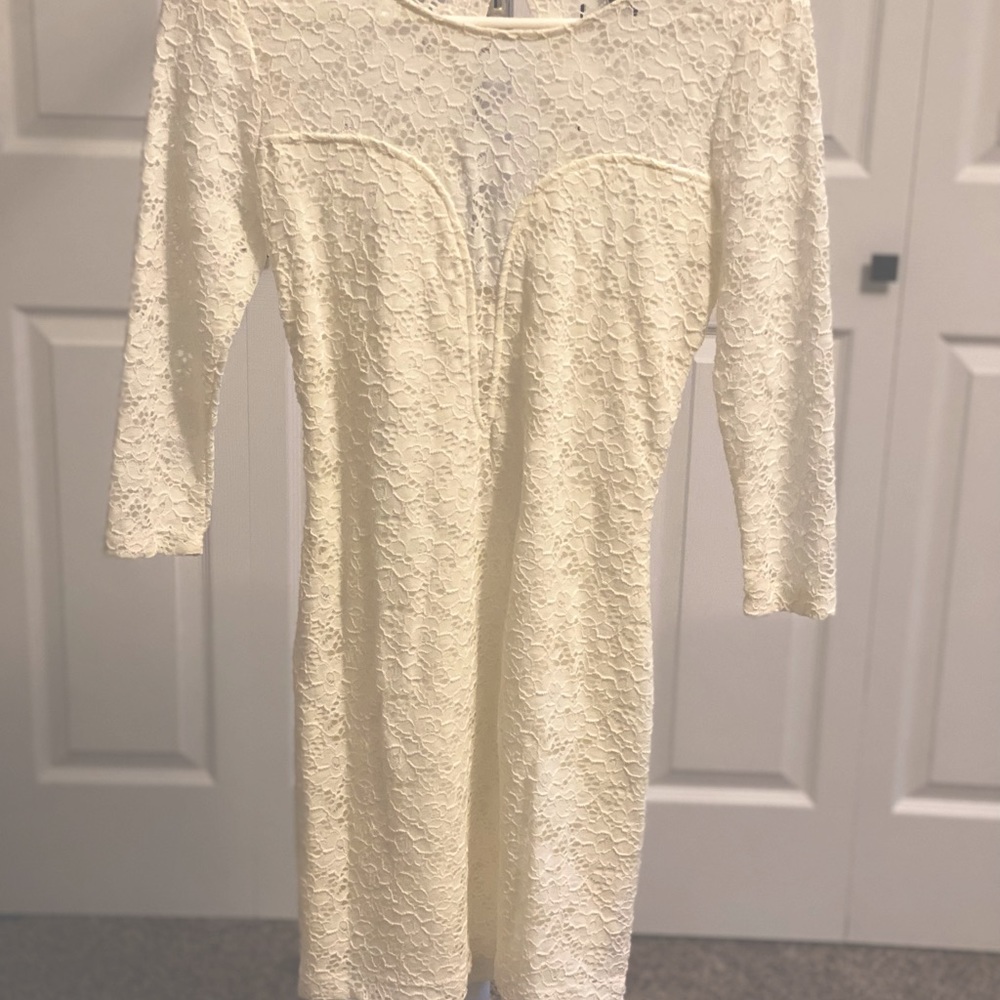 White Windsor dress